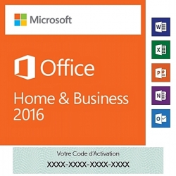 Office Famille et Petite Entreprise 2016- microsoft - Office home and business 2016