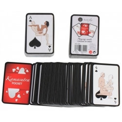 Mini Jeu de Carte Erotique - 54 cartes - jeu coquin