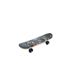 Skateboard Pour Enfant Et Adolescent -7-12ans - Joli Motif - Multicolore