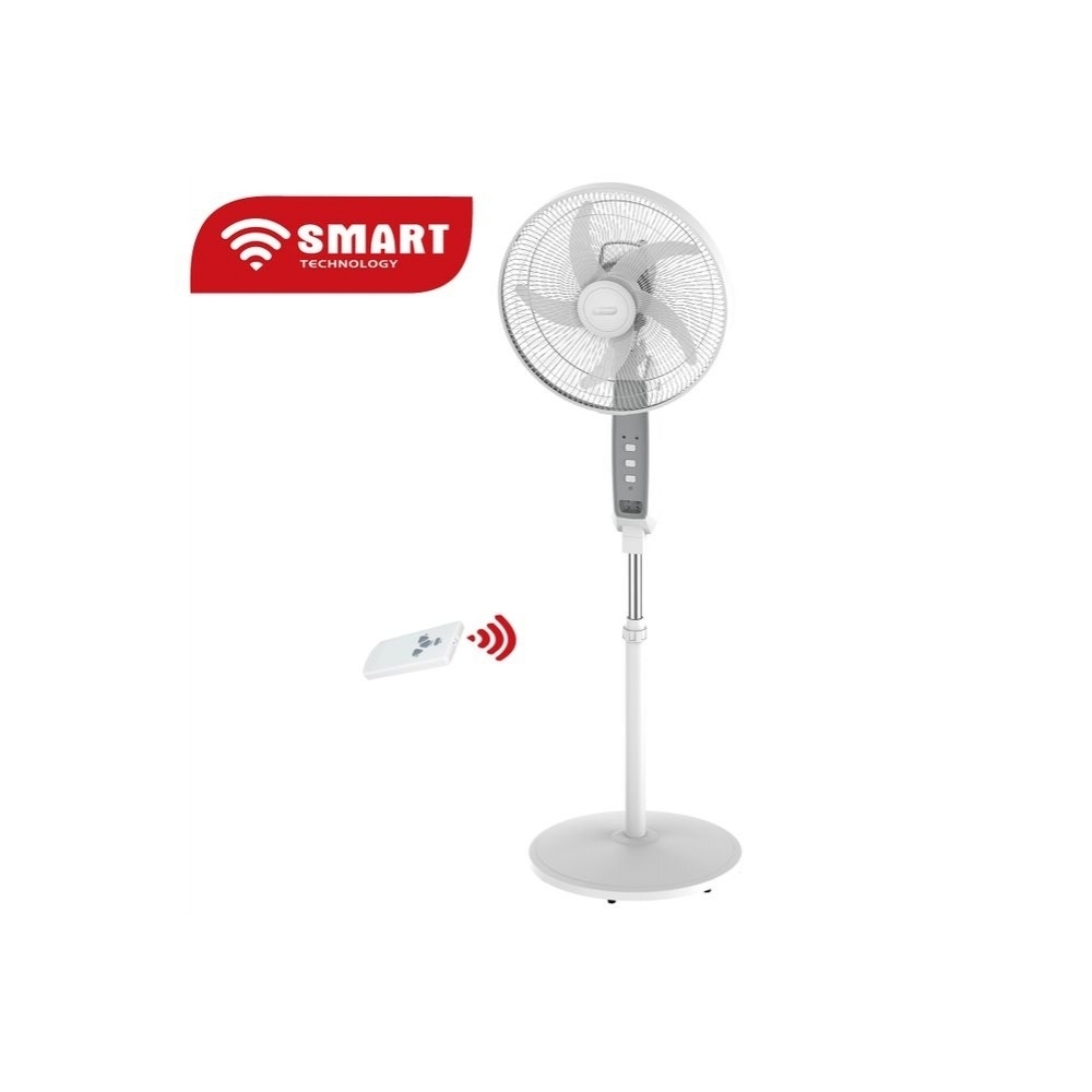 Smart Technology Ventilateurs 16 Rechargeable Avec Telecommande Stv 1677r Blanc Garantie 1 Mois Afrikdiscount