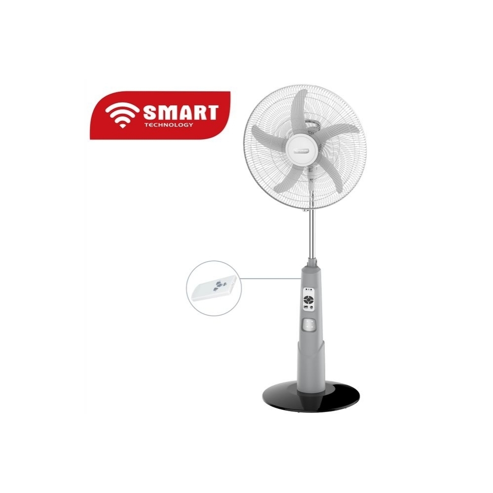 SMART TECHNOLOGY Ventilateurs 16" Rechargeable - Avec Télécommande-STV-1680RB - AFRIKDISCOUNT