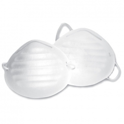 Masque de protection anti-poussière jetable standard