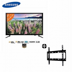 Samsung TV LED - 40 Pouces - Full HD - Noir + SUPPORT MURAL - Garantie 12 Mois