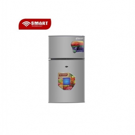 SMART TECHNOLOGY Réfrigerateur 2 Battants-STR-195H -95 L - Argent - 12 Mois Garantie