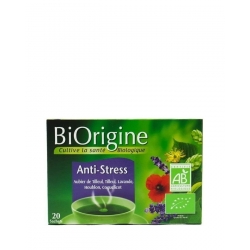Biorigine Thé à Infusion Anti-Stress 