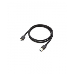 Câble SuperSpeed USB 3.0 vers Micro B pour Disque Dur Externe - Noir