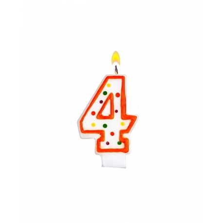 Bougie Pour Gateau D Anniversaire 4 Ans Afrikdiscount