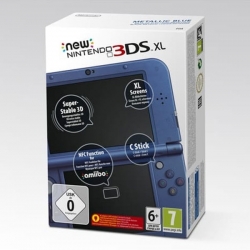 New Nintendo 3DS XL Bleu métallique